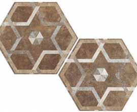 Керамогранит Deco Exagona Texture 5 nat. 34.5x40 от Fioranese Ceramica (Италия)