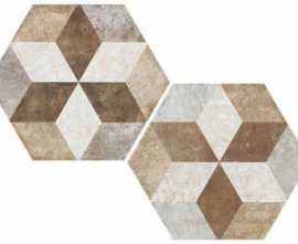 Керамогранит Deco Exagona Texture 4 nat. 34.5x40 от Fioranese Ceramica (Италия)