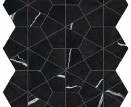 Мозаика Marvel Meraviglia Black Origin Hexagon Lapp.(AJQ2) 40.3x46.6 от Atlas Concorde (Италия)
