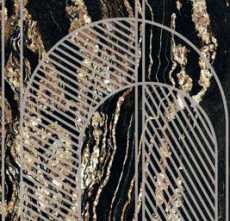 Декор NOBILE DEC.ARCHI B BLACK TAURUS LUX RET 120x270 от Ariana (Италия)
