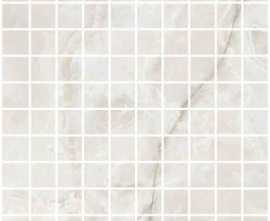 Мозаика ONYX&MORE WHITE ONYX SATIN MOSAICO 3X3 (767662) 30x30 от Casa Dolce Casa  (Италия)