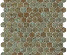 Мозаика Sheer Deco Rust Round Mosaico (fPDJ) 29.5x32.5 от FAP Ceramiche (Италия)