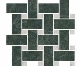 Декор Серенада мозаичный зелёный лаппатированный (T038/SG6542) 32x32x0.9 от Kerama Marazzi (Россия)