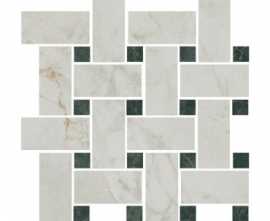 Декор Серенада мозаичный белый лаппатированный (T038/SG6540) 32x32x0.9 от Kerama Marazzi (Россия)