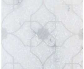 Декор WHITE MARBLE Motif №7 белый 10x10 от Stone4Home (Турция)